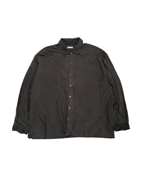 KANEMASA PHIL 46G Artisan Shirt Charcoal Dye