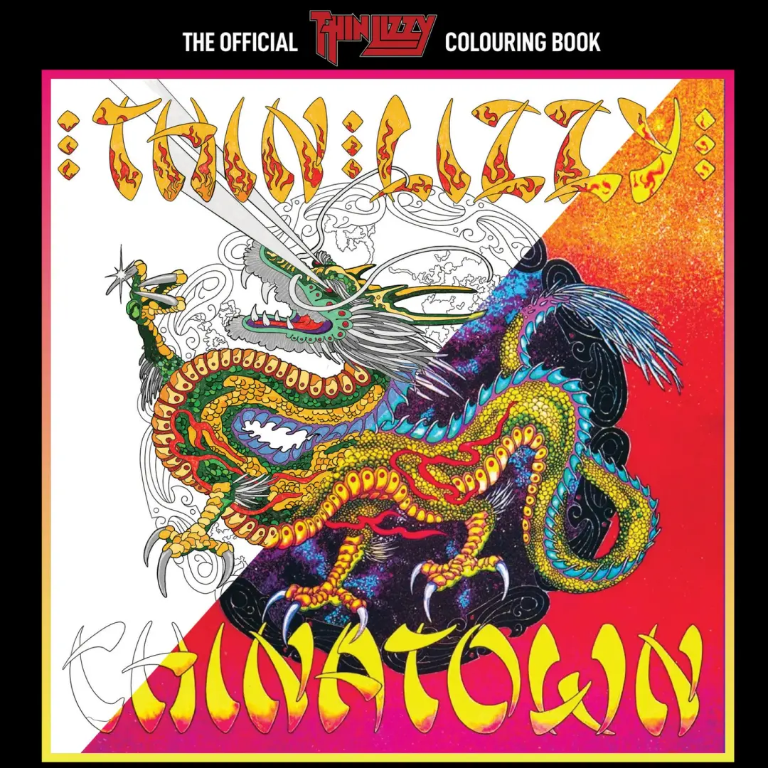 The Official Thin Lizzy Colouring Book