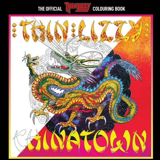 The Official Thin Lizzy Colouring Book