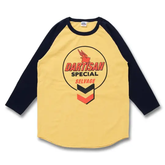Raglan 3/4 Sleeve T-Shirt [8196A]
