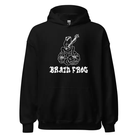 Brain Frog Hoodie