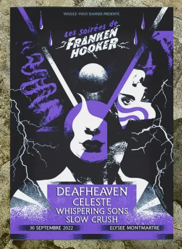 Les Soirées de FRANKENHOOKER (gigposter Paris 2022)