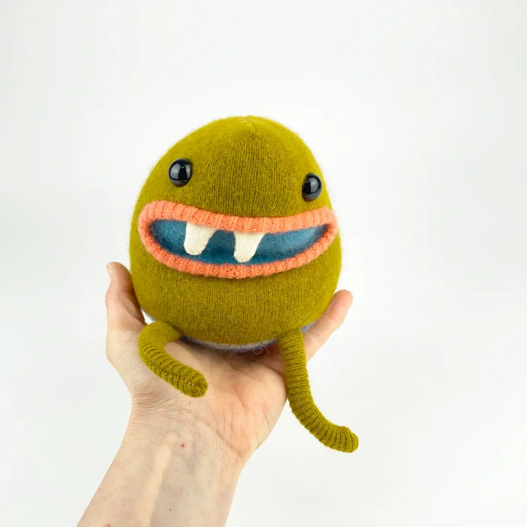 Doodles the plush friendly monster