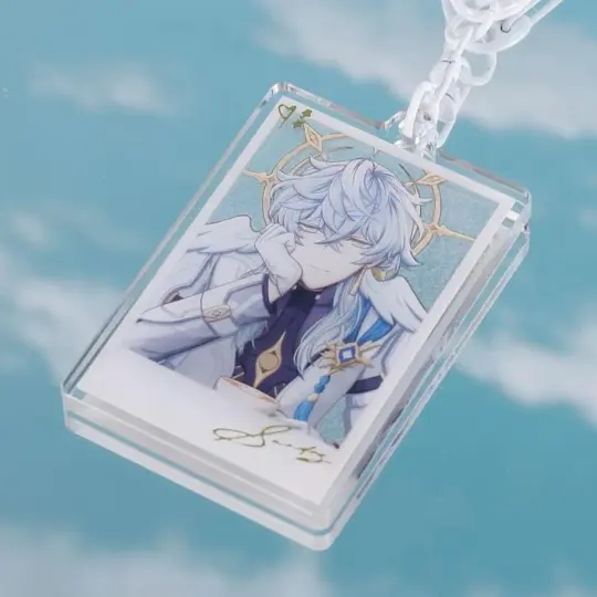 Sunday | 2” Gold Foil Acrylic Keychain | Honkai Star Rail