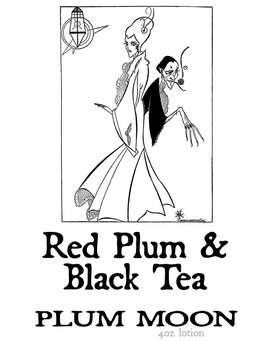 Plum Moon: Red Plum and Black Tea Lotion