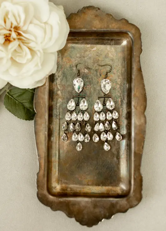 Melina Earring in Brass