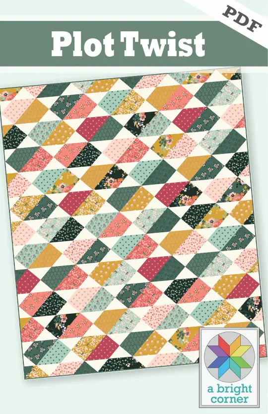 Plot Twist quilt pattern - PDF Version
