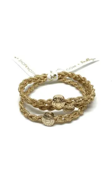 Knotty - Signature Braided Pony tail holder bracelet