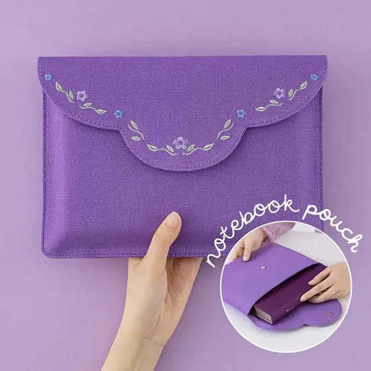 Tsuki ‘Enchanted Garden’ Notebook Pouch ☾