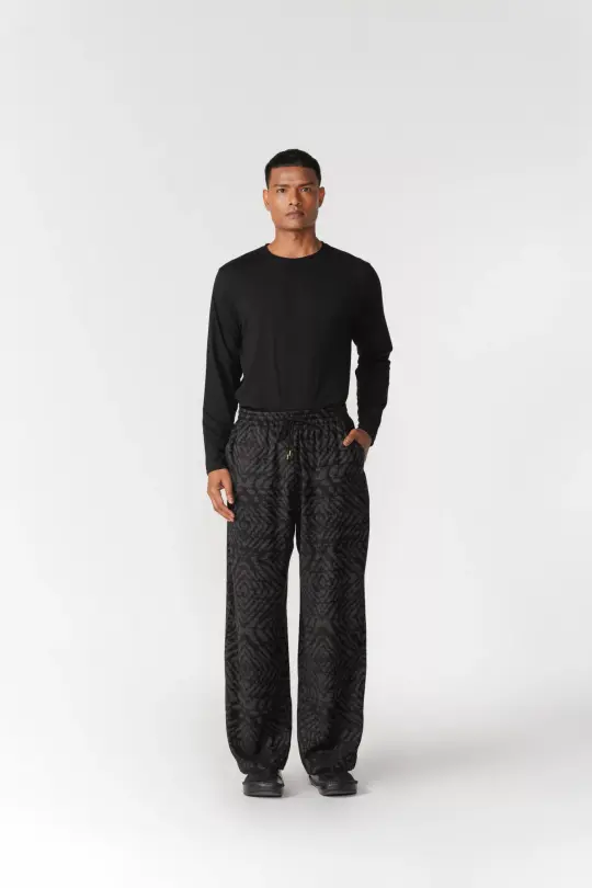 JACQUARD LOUNGE PANTS