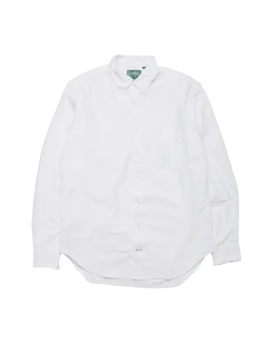 Gitman Vintage Bros. White Oxford Long Sleeve