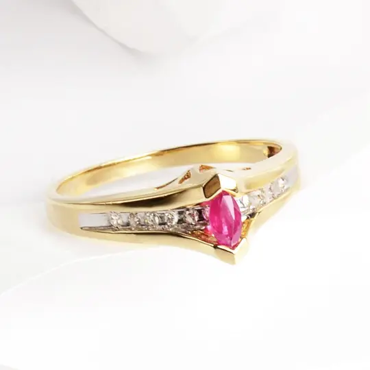 Ruby & Diamonds Ring