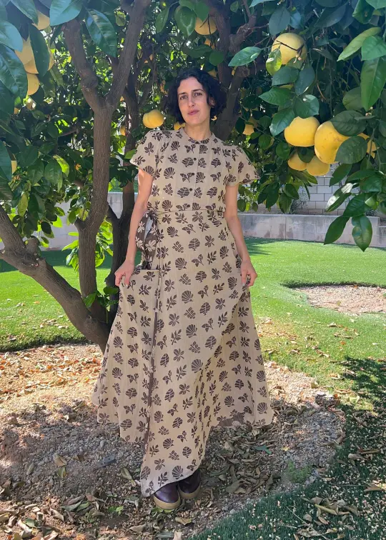 sangria skirt | spring 26 | wheat