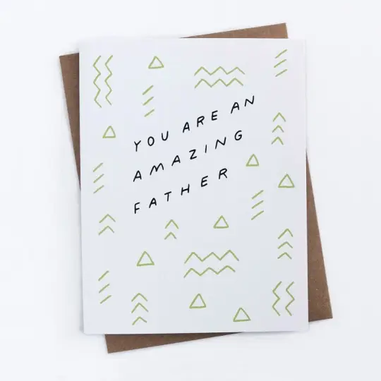 Amazing Father Card