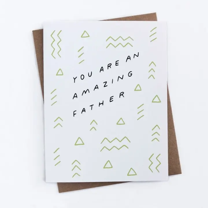 Amazing Father Card
