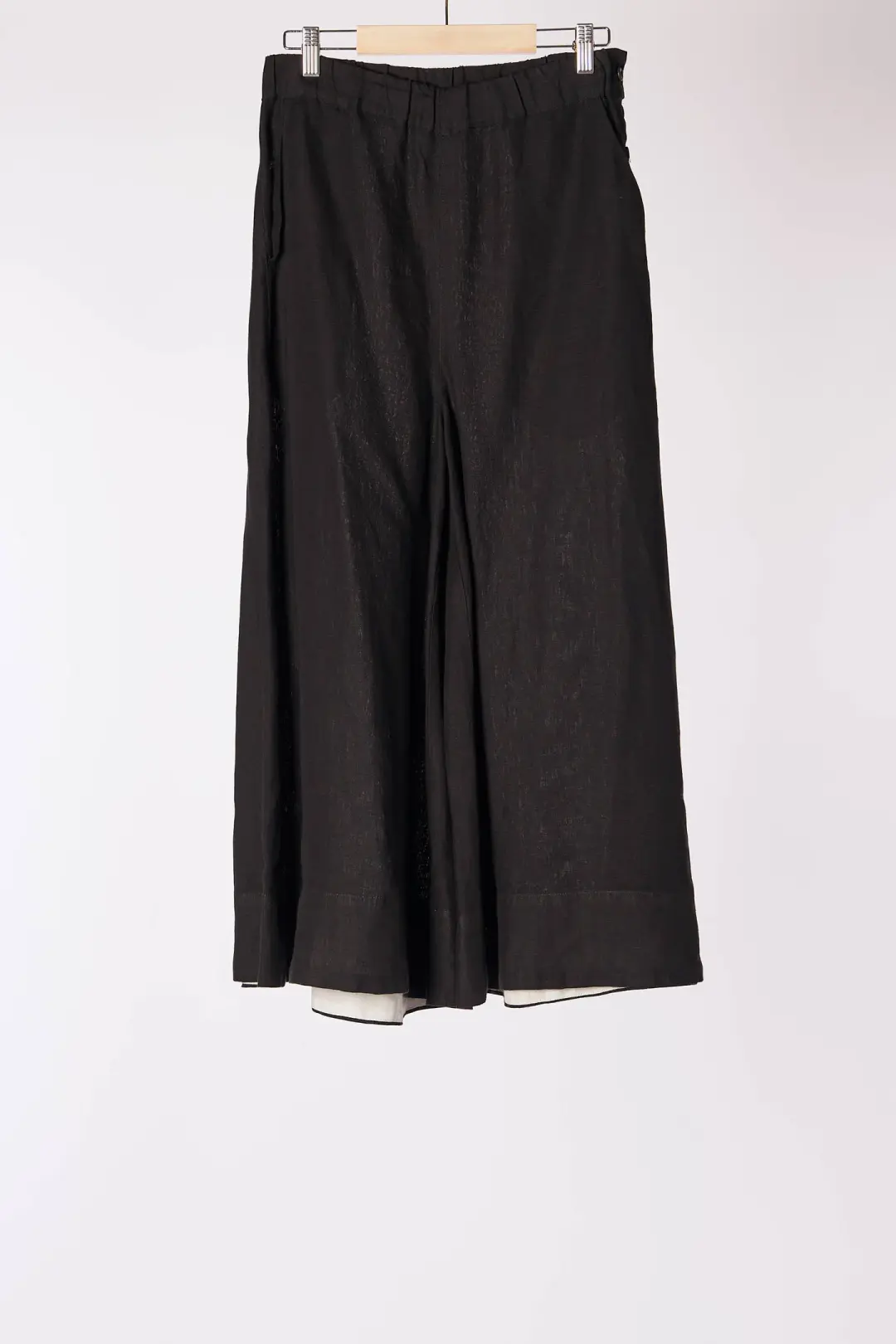 Maxi Catherine Trousers, Black Pansy