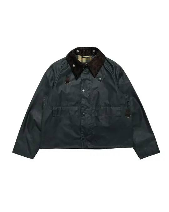 Barbour Spey Wax Jacket Sage