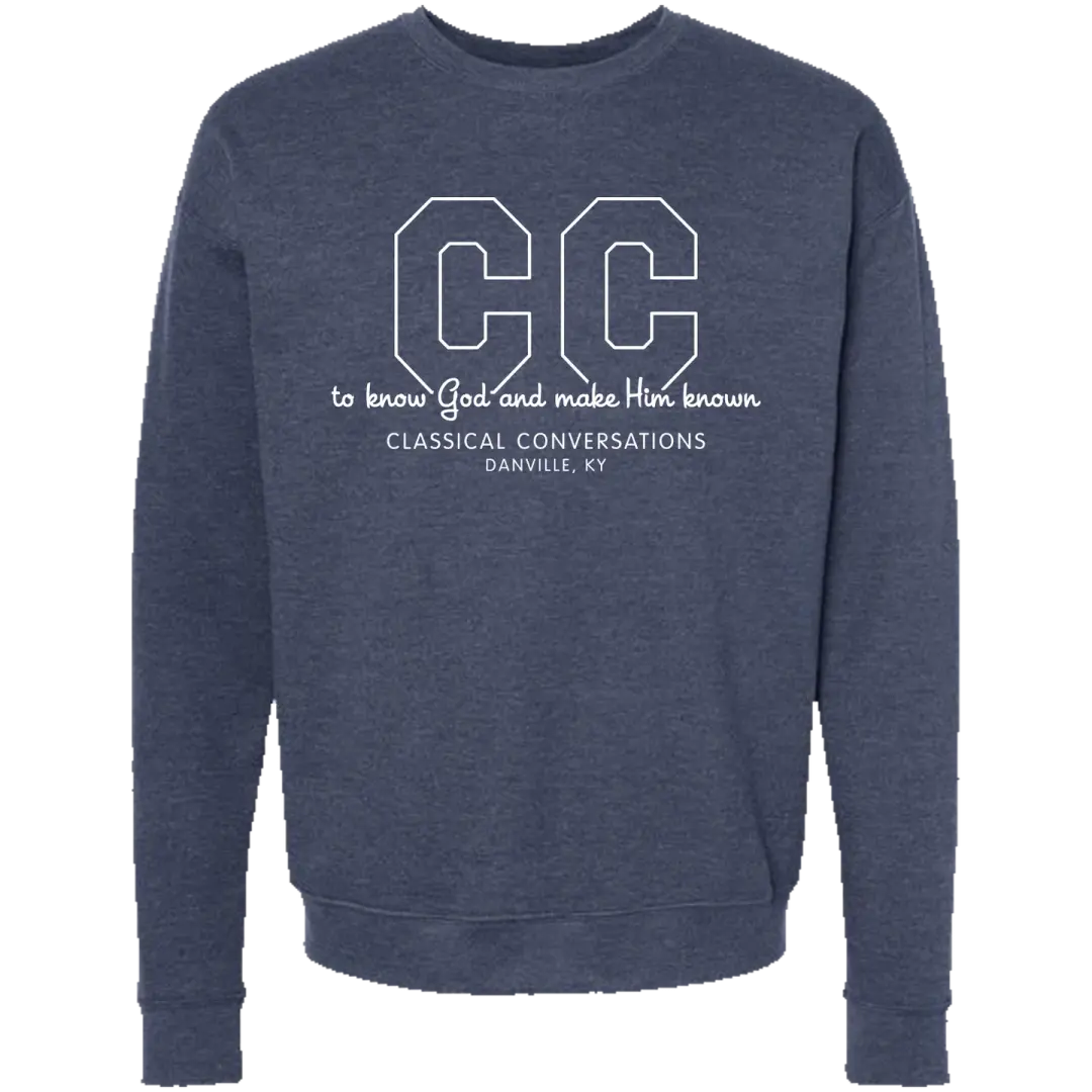 Classical Conversations Screen Printed 340 Tultex Crewneck Sweatshirt