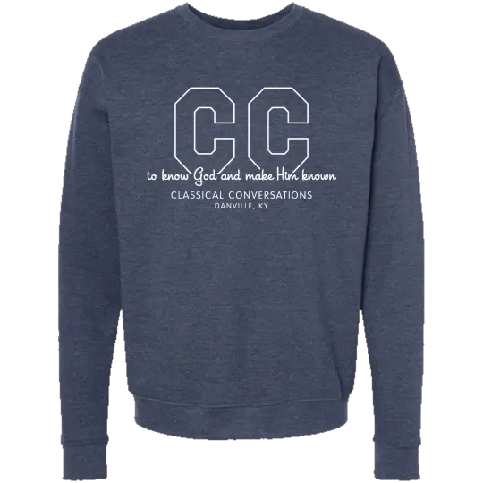 Classical Conversations Screen Printed 340 Tultex Crewneck Sweatshirt