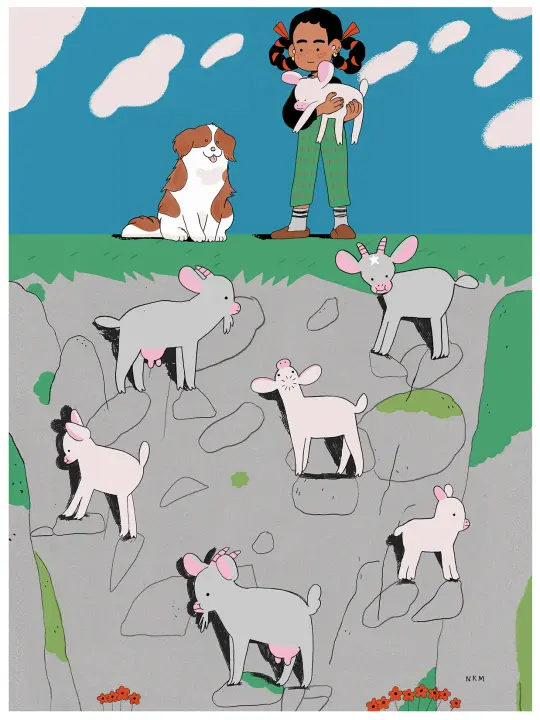 "GOAT" Art Print