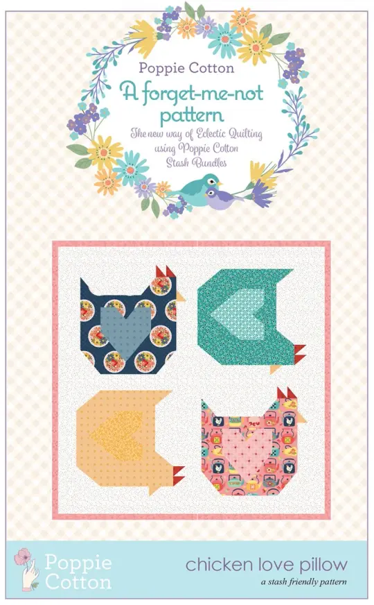 Chicken Love Pillow Pattern
