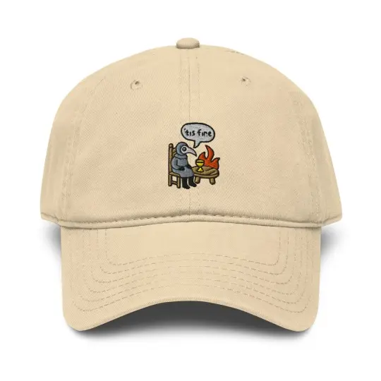 'tis fine garment washed cap