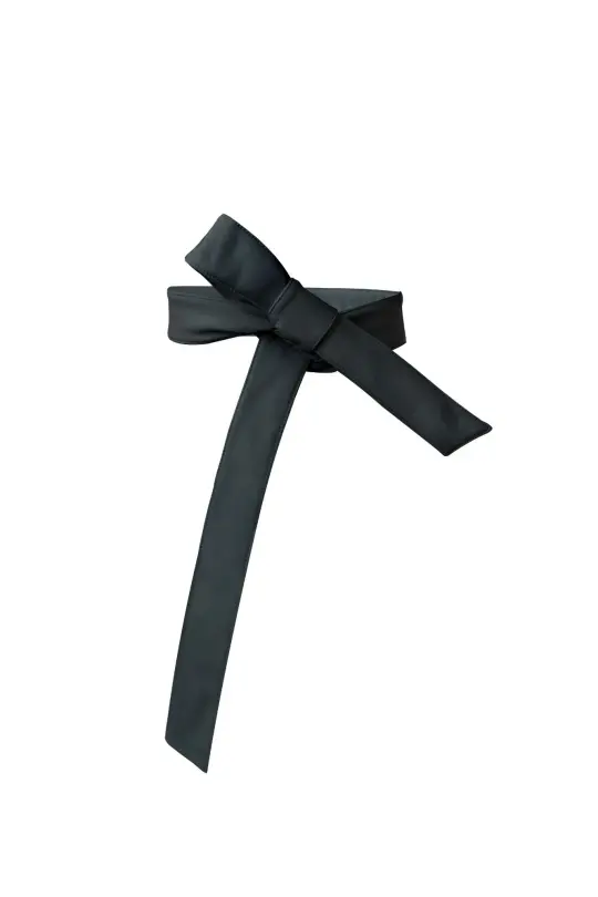 Solid Black Color Belt | Midnight Black