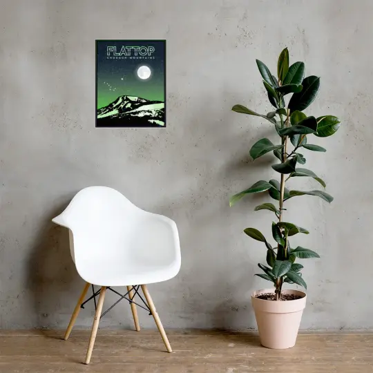 Flattop poster 16X20