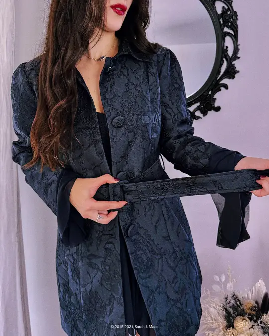 Night Court Brocade Coat