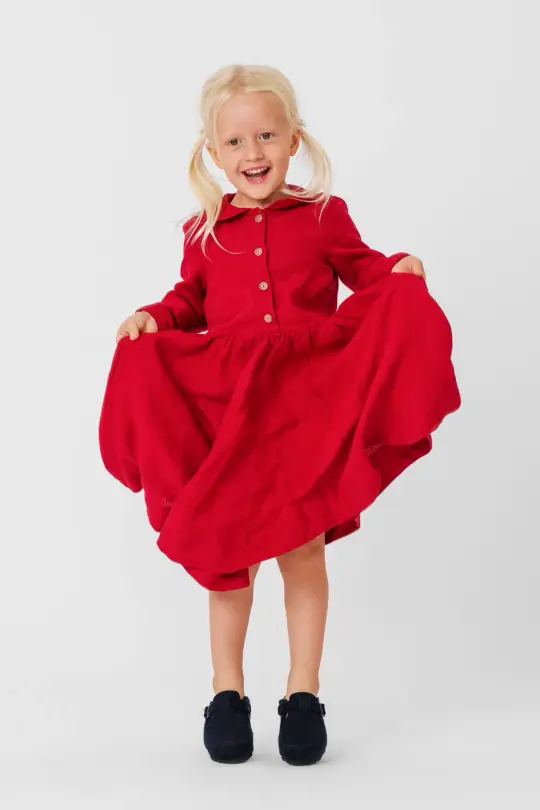 Mini Me Classic Dress, Long Sleeve