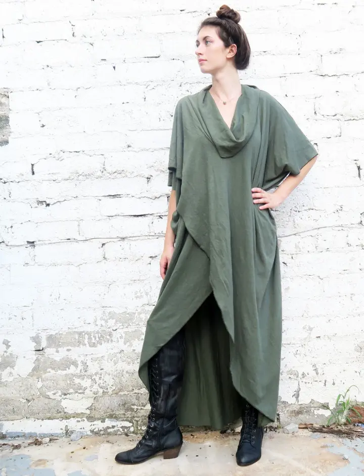 Nomad Petal Front Long Kaftan