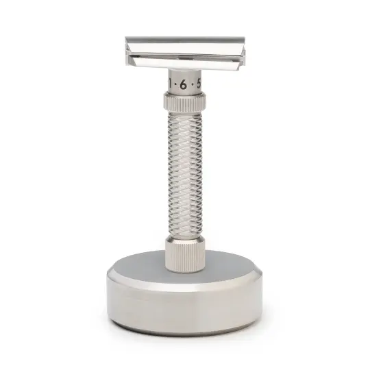 Machined Stainless Steel Razor Stand