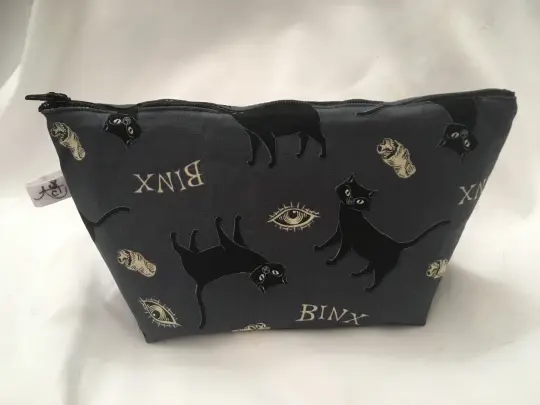 Witchy Cat Zipper Pouch