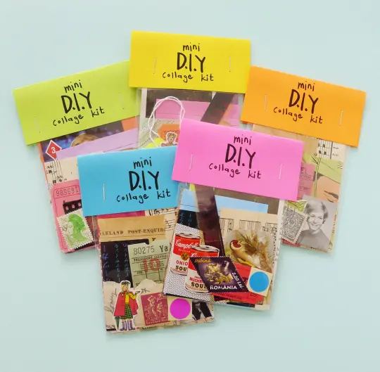 mini DIY collage kit