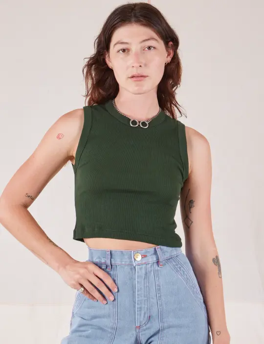 Muscle Tee - Swamp Green *FINAL SALE*