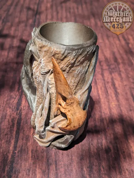 Druid Class 3D Printed Koozie | Can Holder | Stein | DnD Player Gift | Dice Vault | RPG Dice Jail | Mythic Mugs by Ars Moriendi 3D