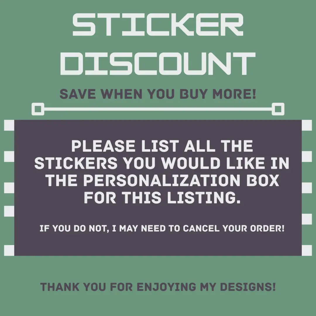 Sticker Discount