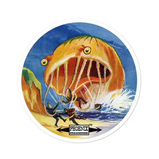 Immortal Peach Vinyl Stickers | 3 Sizes!
