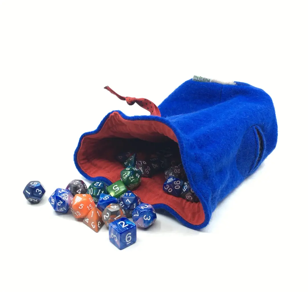 monster cyclops drawstring dice bag for role playing games