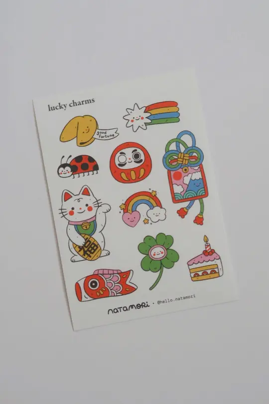 Lucky Charms - Mini Sticker Sheet