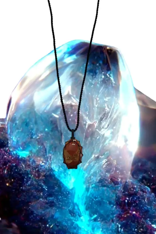 Bloodstone necklace