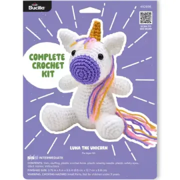 Luna the Unicorn- Crochet Kit