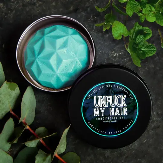 Conditioner Bar for Dandruff Hair.