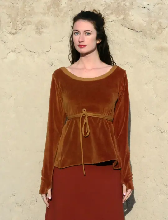 VELOUR Flip Wrap Simplicity Shirt