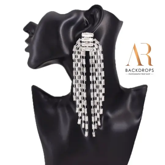 Lani crystal drop earrings