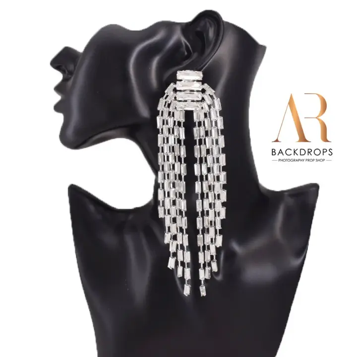 Lani crystal drop earrings