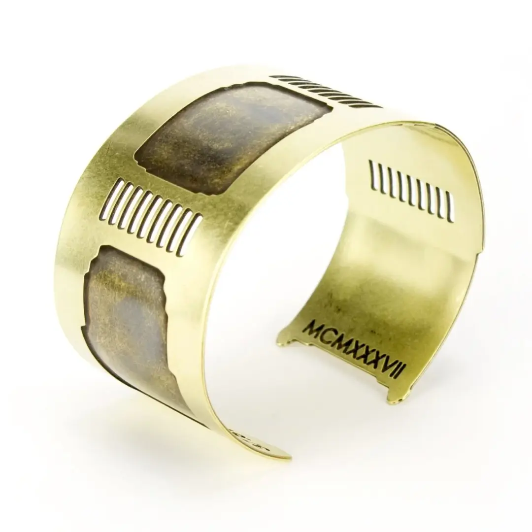 Recast Golden Gate cuff bracelet