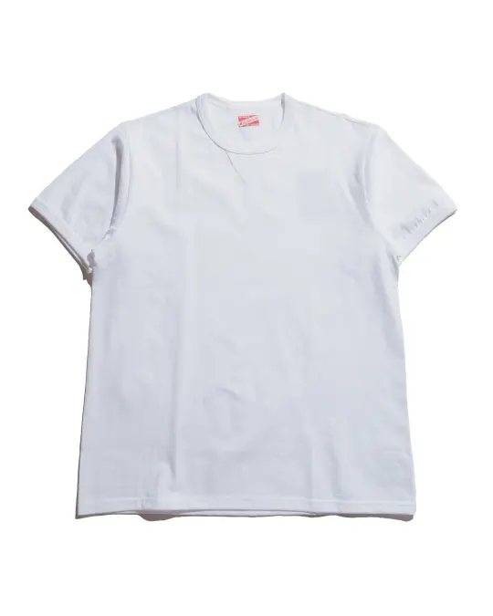 The Real McCoy's MC23020 Gusset Tee White
