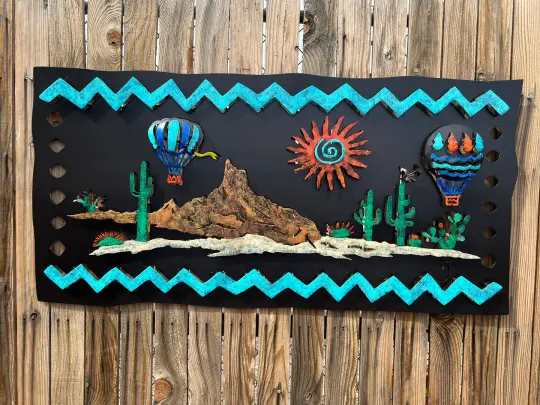 23x47 Balloon Desert Scene