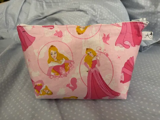 Sleepy Princess Zipper Pouch